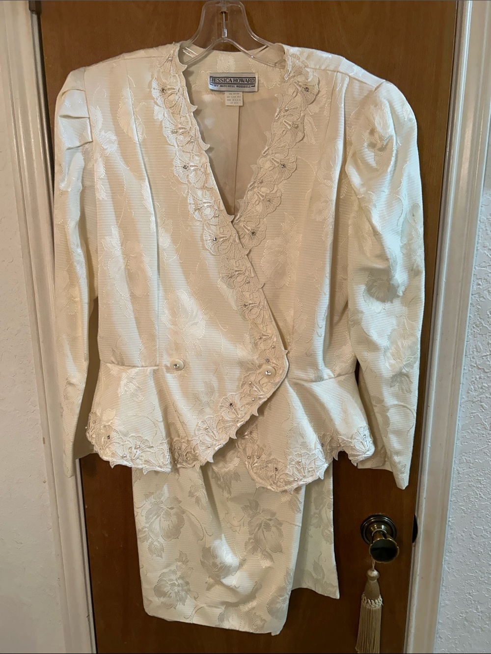 Vintage evening gown/ suit dress. Jessica Howard. 16